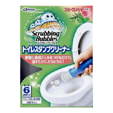 ジョンソン　スクラビングバブル トイレスタンプクリーナー フローラルハーブの香り 6回分入り ( 4901609002715 )