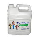 【令和・早い者勝ちセール】【業務用サイズ】ライオン キレイキレイ 薬用ハンドソープ 業務用 4L 手に残りにくいシトラスフルーティーの香り 医薬部外品 ( 49...