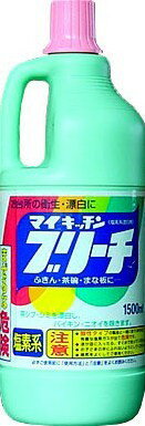 【送料込・まとめ買い×9点セット】ロケット石鹸　マイキッチンブリ-チ 1500ml (キッチン用漂白剤)( 4903367300355 )