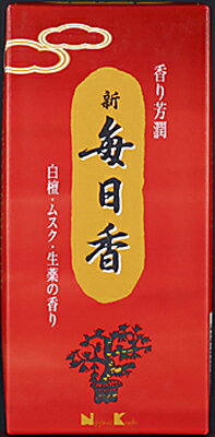 【10点セットで送料無料】日本香堂 新毎日香　徳用　バラ 約90g　 長さ：約140mm　けむりの量は『やや少ない』　仏事用お線香　＃15051×10点セット　★まとめ買い特価！ ( 4902125150515 )