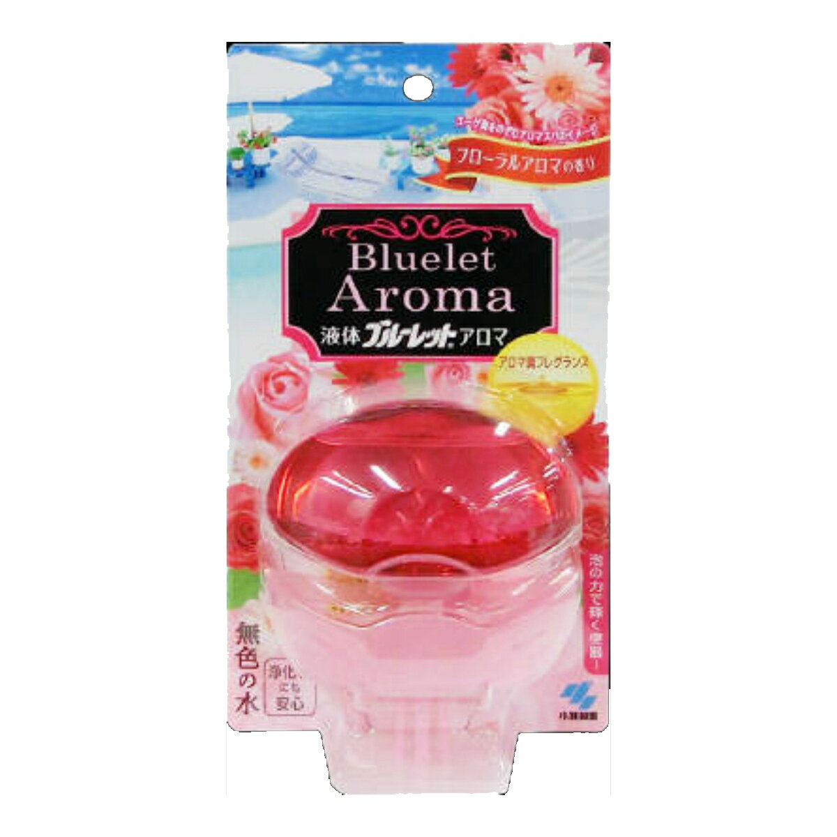 【姫流12周年感謝】 小林製薬 液体ブルーレットアロマ フローラルアロマの香り 無色の水 本体 ( 4987072025734 )