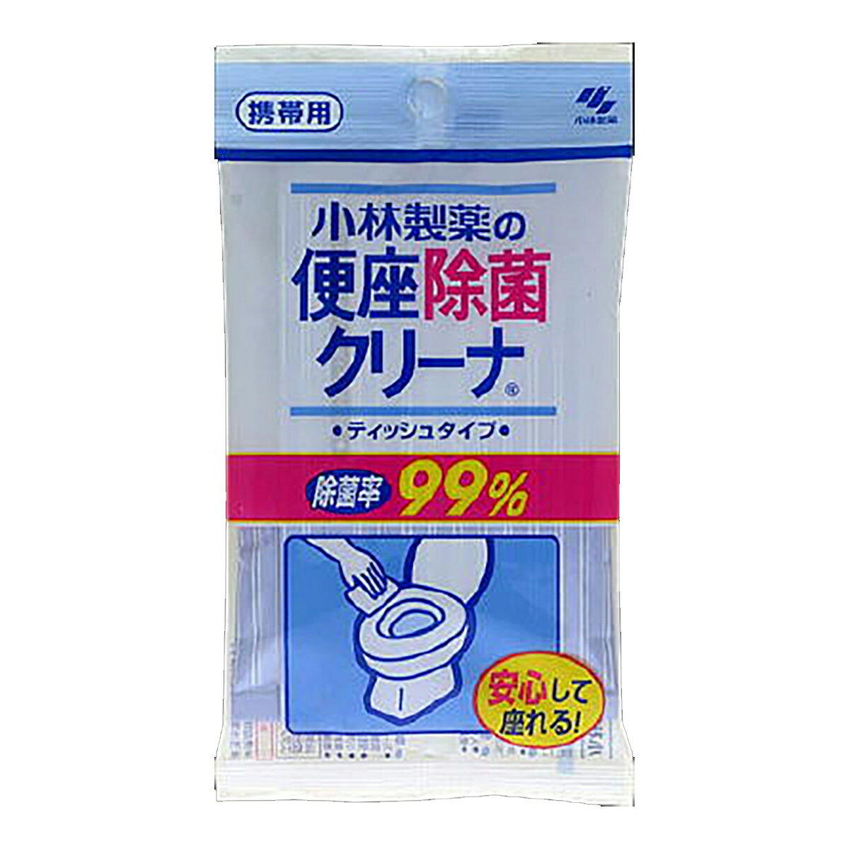 【令和・早い者勝ちセール】小林製薬　便座除菌クリーナー ティッシュタイプ 10枚 ( 4987072401507 )