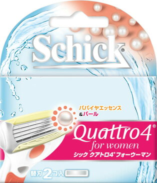 シック クアトロ4 フォーウーマン 替刃 ( 2コ入 )(女性用シェーバー カミソリ) ( 4891228302795 )