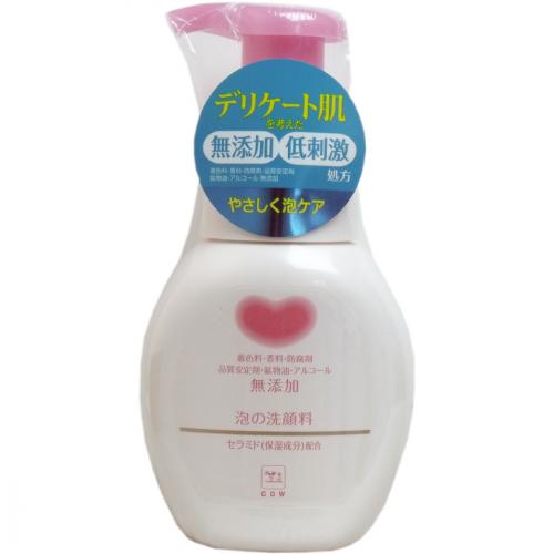 牛乳石鹸　カウブランド 無添加 泡の洗顔料 ポンプ 200ml 本体 ( 4901525001946 ) ※パッケージ変更の場合あり