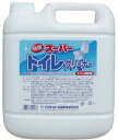 【最大半額!令和セール】【業務用】ロケット石鹸 スーパートイレクリーナー 4L ( 4903367004406 )