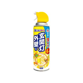 アース製薬　虫こないアース 玄関灯・外壁に 450ml ( 不快害虫忌避剤　殺虫スプレー カメムシ アブ ハチ クモ ) ( 4901080256911 )