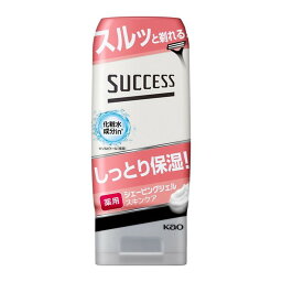 【送料無料・まとめ買い×10】花王 サクセス 薬用シェービングジェル スキンケアタイプ 180g