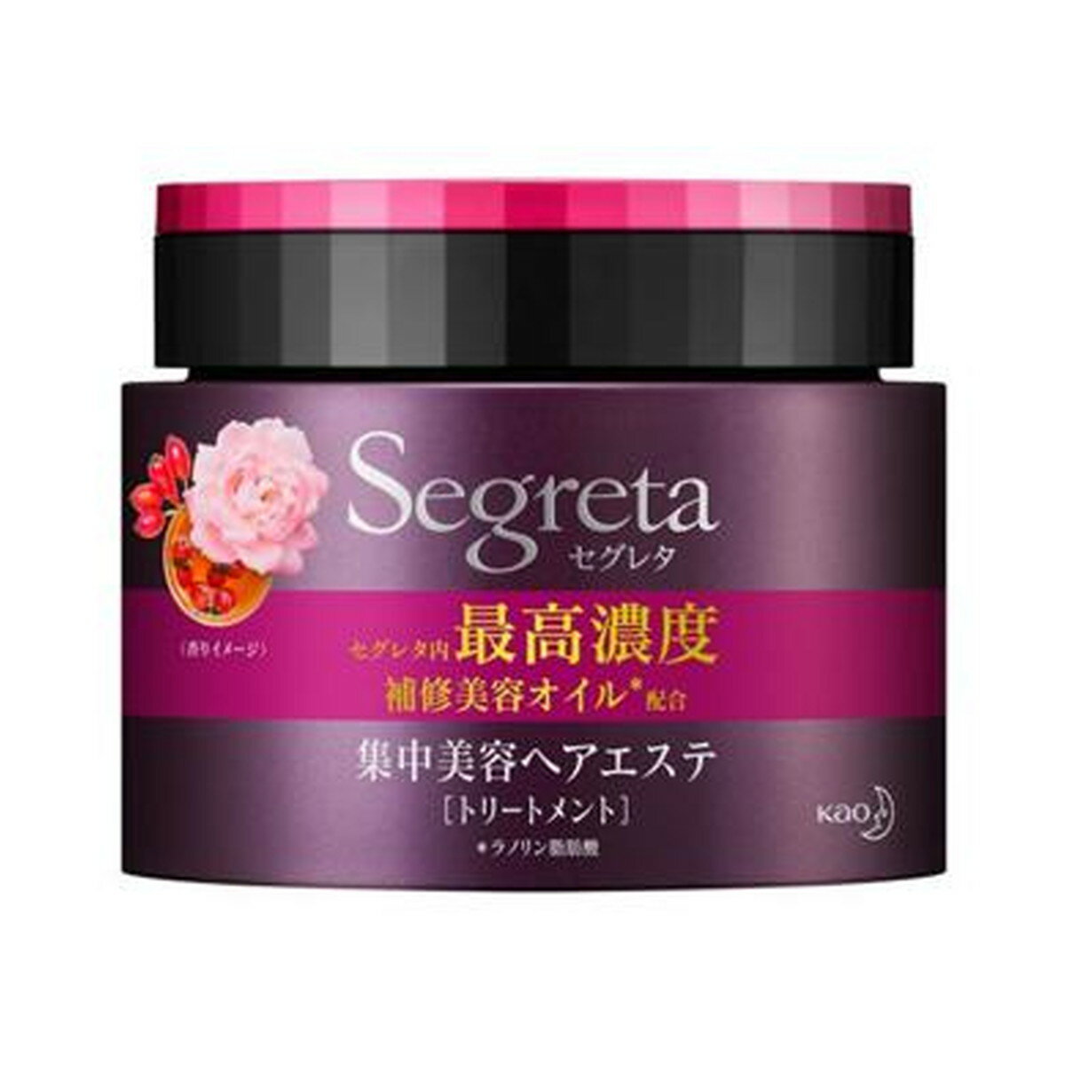 【送料込・まとめ買い×10個セット】花王 セグレタ 集中美容 ヘアエステ 180g