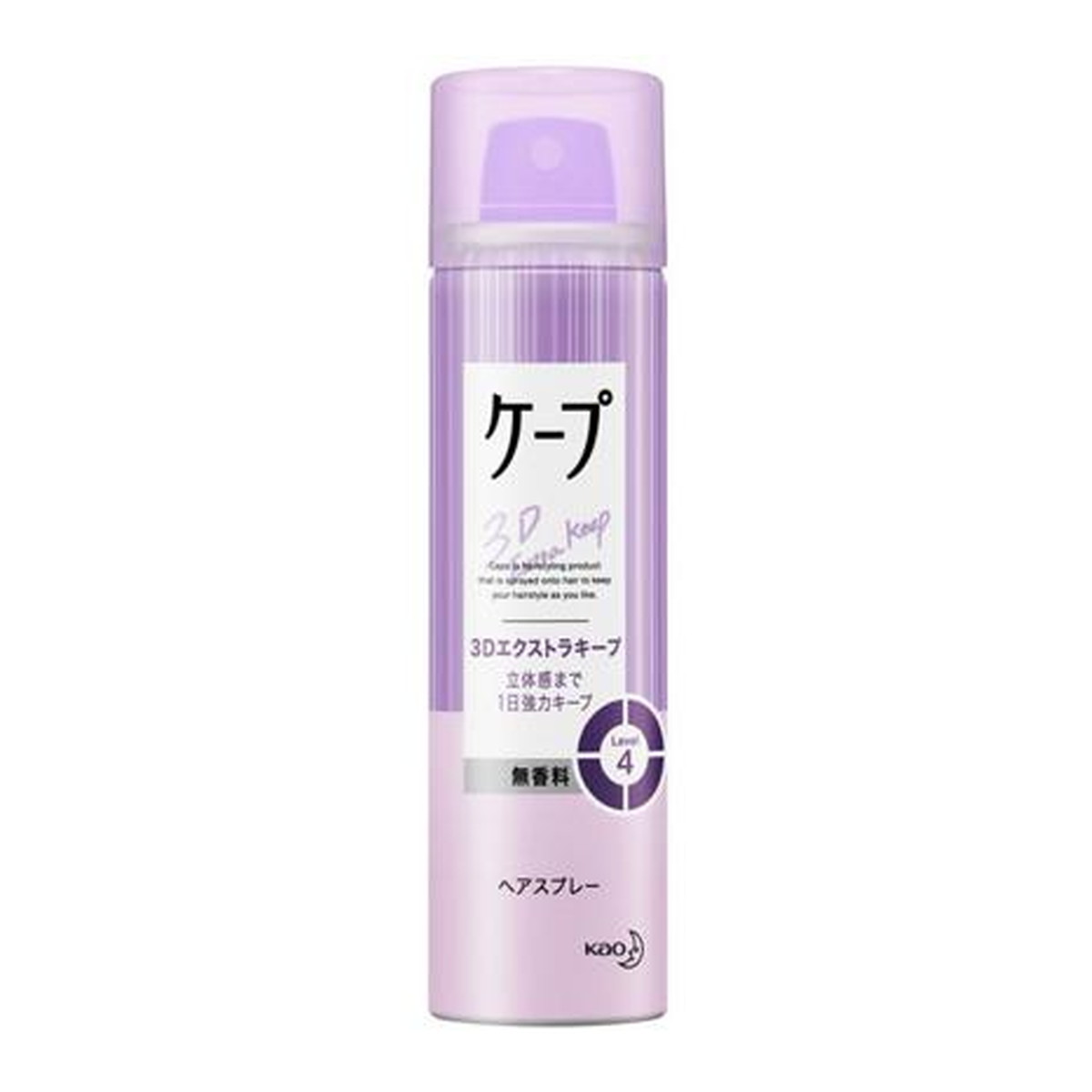 花王 ケープ 3Dエクストラキープ 無香料 50g 本体 ヘアスプレー 4901301274700 パッケージ変更の場合あり