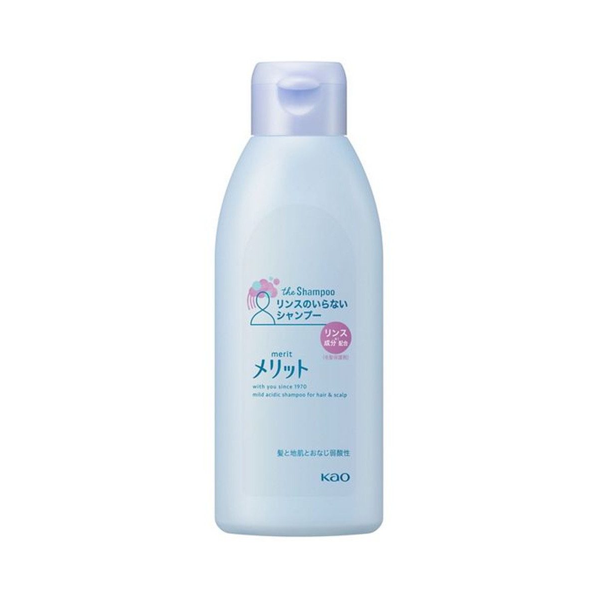 【送料込・まとめ買い×6個セット】花王 メリット リンスのいらないシャンプー レギュラー 200ml