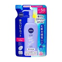 商品名：花王 ニベアサン ウォータージェル SPF50 詰替え 125g内容量：125gJANコード：4901301298706発売元、製造元、輸入元又は販売元：花王原産国：日本区分：化粧品商品番号：103-4901301298706【ニベアサン ウォ-タ-ジェル SPF50 PA+++ つめかえ用の商品詳細】●日常紫外線対策に.ス-ッとのびて白残りなし.化粧水感覚で顔にもからだにもさっぱり使えるUVジェルです.●肌に負担感のない,素肌にやさしい使い心地です.●紫外線などによる乾燥を防いで,うるおいを保ちます.●うるおい成分ヒアルロン酸と,肌荒れ防止成分(ヒメフウロエキス・PG)配合●専用クレンジング不要.いつもお使いの石けんや洗顔料・洗浄料などで落とせます.(本品はウォ-タ-プル-フタイプではありません)●無香料・無着色・アレルギ-テスト済み(すべての方にアレルギ-が起こらないというわけではありません)●SPF50/PA+++●顔・からだ用(化粧下地にもご使用いただけます)【使用方法】・適量を手にとり,肌にムラなくのばしてください.・量が少ないと,日やけ止め効果が得られにくくなります.効果を得るために充分な量を塗り,こまめに塗り直してください.汗をかいた後やタオルでふいた後などにも,塗り直してください.・落とすときは,普段お使いの石けん・洗浄料などでよく洗ってください.【成分】水,メトキシケイヒ酸エチルヘキシル,エタノ-ル,PG,ジメチコン,エチルヘキシルトリアゾン,ジエチルアミノヒドロキシベンゾイル安息香酸ヘキシル,BG,ジラウロイルグルタミン酸リシンNa,クインスシ-ドエキス,ヒメフウロエキス,キハダ樹皮エキス,ヒアルロン酸Na,(アクリレ-ツ/アクリル酸アルキル(C10-30))クロスポリマ-,カルボマ-,酢酸トコフェロ-ル,水酸化Na,BHT,メチルパラベン【注意事項】★使用時・傷,はれもの,湿疹等の異常があるところには使わないでください.・お肌に異常が生じていないかよく注意してお使いください.お肌に合わない時や,使用中,赤み,はれ,かゆみ,刺激,色抜け(白斑等)や黒ずみ等の異常が出た時,また日光があたって同じような異常が出た時は,使用を中止し,皮フ科医へ相談してください.使い続けると症状が悪化することがあります.・目に入らないよう注意し,入った時は,すぐに充分洗い流してください.・衣類等につかないよう充分ご注意ください.ついた時は,すぐに洗剤でていねいにつまみ洗いしてください.また,ついた部分がピンク等に変色(着色)する場合があるので,塩素系漂白剤のご使用は避けてください.★保管・車の中など極端に高温になる場所,直射日光のあたる場所には置かないでください.・子供や認知症の方などの誤飲等を防ぐため,置き場所にご注意ください.【原産国】日本【ブランド】ニベア【発売元,製造元,輸入元又は販売元】花王※予告なくパッケ-ジ・内容が変更になる場合がございます.予めご了承ください.商品に関するお電話でのお問合せは,下記までお願いいたします.受付時間9:00-17:00(土曜・日曜・祝日を除く)ヘアケア,スキンケア用品:0120-165-692ハミガキ,洗口液,入浴剤,温熱シ-ト,サクセス:0120-165-696飲料(ヘルシア):0120-165-697紙おむつ,生理用品:0120-165-695洗たく用洗剤,仕上げ剤そうじ用品,食器用洗剤:0120-165-693ペットケア:0120-165-696ソフィ-ナ,エスト:0120-165-691ニベア,8*4(エイトフォ-):0120-165-699(NIVEA SUN 詰替え用 詰め替え用 詰替用)/(/F209801/F265702/F270103/F200401/F200401/F200401/)/花王103-8210 東京都中央区日本売茅場町1-14-10 ※お問合せ番号は商品詳細参照[UV 日焼け止め/ブランド:ニベア/]広告文責：アットライフ株式会社TEL 050-3196-1510 ※商品パッケージは変更の場合あり。メーカー欠品または完売の際、キャンセルをお願いすることがあります。ご了承ください。