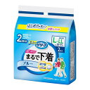 【送料込・まとめ買い×9個セット】花王 リリーフ パンツタイプ まるで下着 ブルー L 2枚入