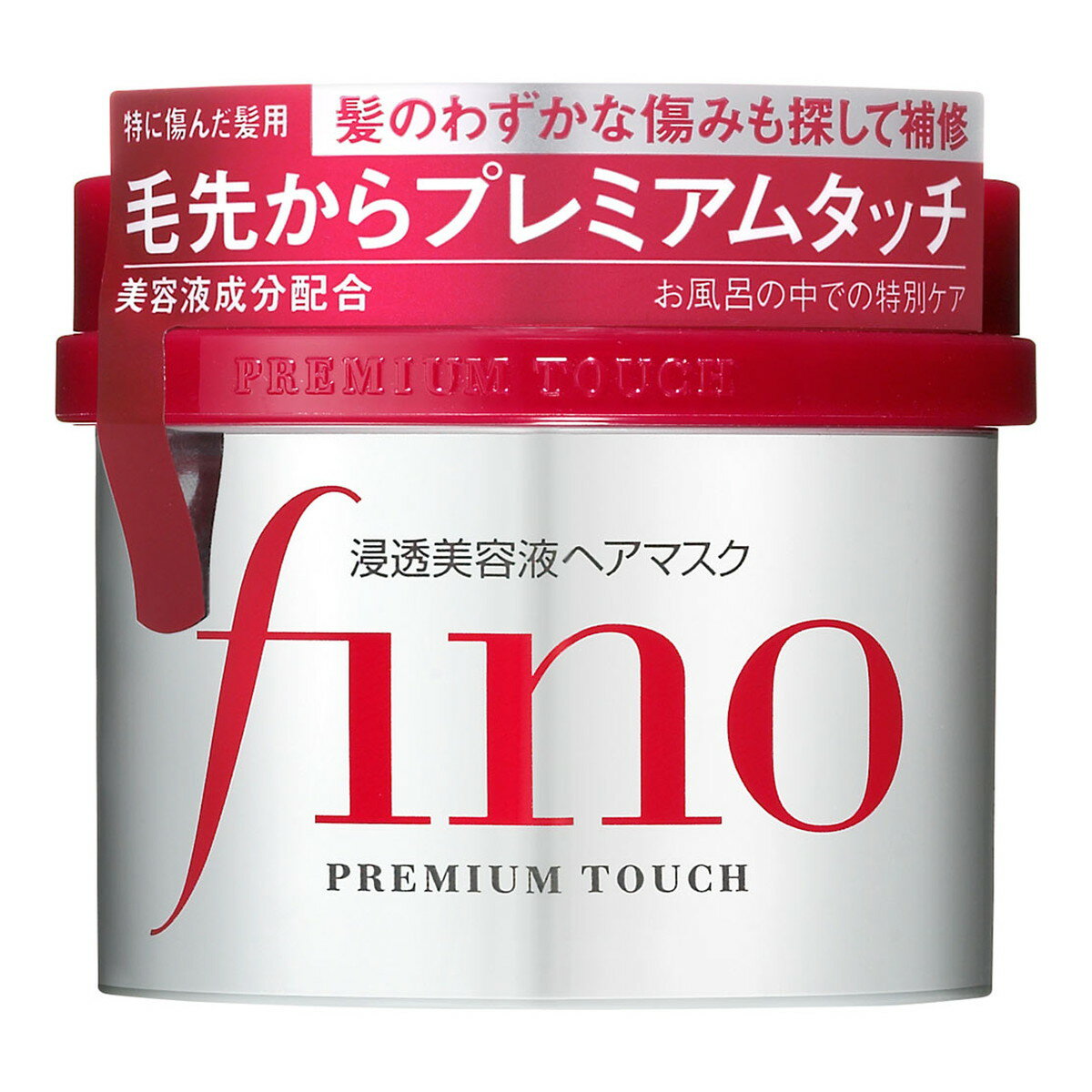 【送料込・まとめ買い×8点セット】ファイントゥデイ　フィーノ fino プレミアムタッチ 浸透美容液ヘアマスク 230g(洗い流すトリートメント) 上品で心地良いグレースフローラルの香り（4901872837144）