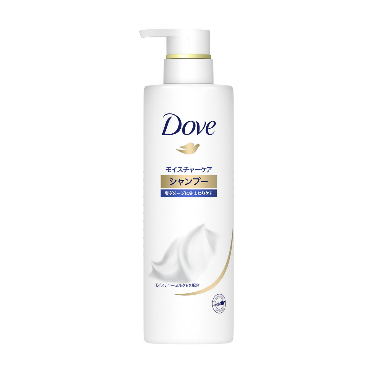 【送料無料・まとめ買い×5】ユニリーバ ダヴ モイスチヤーケアシヤンプー ポンプ 500g 本体 ( タブ DOVE)×5点セット(4902111741383)