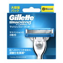 【送料込・まとめ買い×9点セット】P＆G　ジレット マッハシンスリーターボ 替刃 8個入　男性用シェーバー3枚刃 ( カミソリ 替刃・ひげそり用) ( 4902430688635）