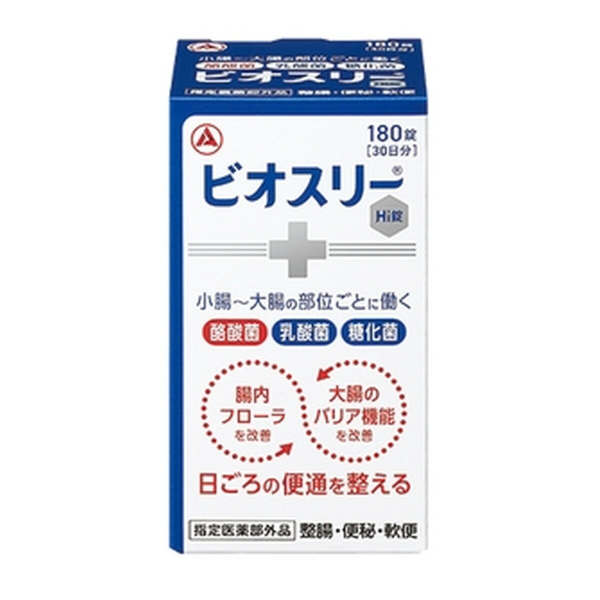 【送料込・まとめ買い×5個セット】アリナミン製薬 ビオスリーHi錠 180錠