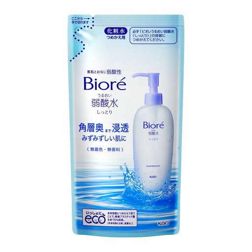 【送料込・まとめ買い×6個セット】花王 ビオレ うるおい弱酸水 しっとり つめかえ用 180ml 【送料込・まとめ買い×6個セット】花王 ビオレ うるおい弱酸水 しっとり つめかえ用 180ml