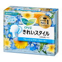 【送料込・まとめ買い×5個セット】花王 ロリエ きれいスタイル フレッシュフローラルの香り 72個入