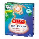 【送料込・まとめ買い×2個セット】花王 めぐりズム 蒸気でホットアイマスク 森林浴の香り 5枚入