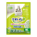 【最大半額!令和セール】ユニ・チャームペットケア 1週間消臭・抗菌デオトイレ 取りかえ専用 飛び散らない緑茶・消臭サンド 4L ( 4520699680759 )