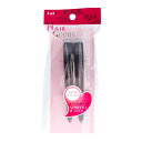 【夜の市★合算2千円超で送料無料対象】貝印 HAIR GOODS ヘアークリップ L 2個入 ブラック (黒) HA3035 (4901601281323)