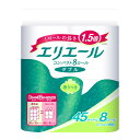 【送料込・まとめ買い×8】大王製紙 エリエール トイレットティシュー コンパクト 香りつき ダブル 45m×8ロール×8点セット(計64ロール トイレットペーパー8RW ( 4902011720181 )※ケース販売(3)