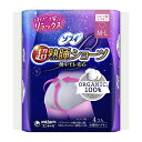 【令和・早い者勝ちセール】ユニ・チャーム ソフィ 超熟睡 ショーツ オーガニックコットン M-L 4コ入 生理用ナプキン