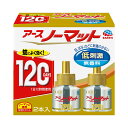 【令和・早い者勝ちセール】アース製薬 ノーマット 取替えボトル 120日用 低刺激 無香料 2本入