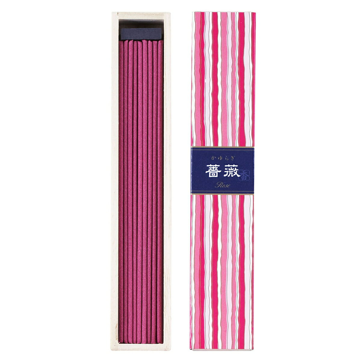 【今月のオススメ品】【送料込・まとめ買い×3個セット】日本香堂 お香 かゆらぎ 薔...