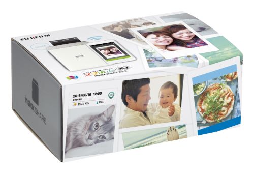 【送料無料・まとめ買い×3】富士フィルム　スマホdeチェキ　INSTAX　SHARE　SP−2　シルバー スマートフォン用プリンター（ チェキプリント ）×3点セット（4547410327984）