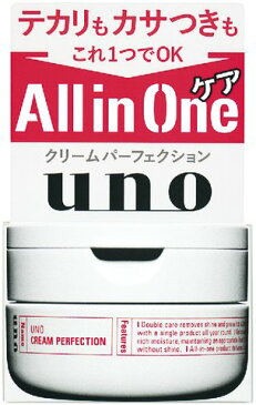 【送料込・まとめ買い×9点セット】資生堂　ウーノ　uno クリームパーフェクション 90g みずみずしいシトラスグリーンの香り 微香性( 4901872449705 )