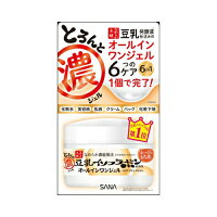 常盤薬品　サナ　SANA なめらか本舗　とろんと濃いジェル　オールインワンジェル 100g ×3点セット(豆乳ジェル　化粧品)【保湿ライン】( 4964596447907 )