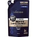 【送料込・まとめ買い×9点セット】マンダム ルシード 薬用スカルプデオ シャンプー つめかえ用 380ml (40才からのニオイ対策シャンプー 無香料 詰め替え)( 4902806437423 )