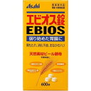 商品説明「エビオス錠 600錠」は、ビール酵母に含まれる栄養素の働きにより、胃腸の働きを活発にするとともに栄養補給にも役立ちます。ビール酵母には、乳酸菌など腸の働きに役立つ菌を増やしたり、食欲を増進させたりする働きがあるため、このビール酵母から生まれた本品は、弱った胃を助け、消化不良や食欲不振など胃の働きが不十分なために引き起こされる症状を改善します。また、ビール酵母には、ビタミンB1・B2・B6などのビタミンB群や、たんぱく質、ミネラルといった栄養素の他にも、食物繊維、核酸などが豊富に含まれています。そのため、これらの成分の相互作用で不足しがちな栄養素が補え、私たちの体に欠かせない必須アミノ酸の補給にも役立ちます。賞味期限等の表記についてパッケージに記載。使用上の注意●相談すること1.次の人は服用前に医師又は薬剤師に相談してください。医師の治療を受けている人。2.次の場合は、服用を中止し、この文書をもって医師又は薬剤師に相談してください。1ヶ月くらい服用しても症状の改善がみられない場合。効能・効果●食欲不振●胃弱●胃部・腹部膨満感、消化不良、食べすぎ、飲みすぎ、胸やけ、もたれ(胃もたれ)、胸つかえ、はきけ(むかつき、二日酔・悪酔のむかつき、悪心)、嘔吐●栄養補給、妊産婦・授乳婦・虚弱体質の栄養補給、栄養障害用法・用量下記の分量を1日3回、食後に服用してください。年齢服用量15歳以上1回10錠11歳以上-15歳未満1回8錠7歳以上-11歳未満1回5錠5歳以上-7歳未満1回3錠5歳未満の乳幼児服用しないでください。1.定められた用法及び用量を厳守してください。2.小児に服用させる場合には、保護者の指導監督のもとに服用させてください。3.本剤は、(錠剤をのどにつまらせてはいけませんので)5歳未満の乳幼児に服用させないでください。成分・分量1日量(30錠)中乾燥酵母・・・7125mg*添加物として乳糖、リン酸水素カルシウム、無水ケイ酸、硬化油を含有。エビオス錠は帯黄白色-微黄褐色で酵母特有のにおいと味を有する錠剤です。*本製剤は天然物を原料としておりますので、味・色・においに多少の変動がある場合もありますが、服用に差し支えありません。保管および取扱い上の注意本剤にはビン入り品と分包品がありますが、各々について次のことにご注意ください。(1)小児の手の届かないところに保管してください。(2)直射日光の当たらない、湿気の少ない涼しい所に密栓して保管してください。特に高温な所(例えばガスストーブ、ガスレンジ周辺)での保管は結露発生防止のためおさけください。(3)本剤は、水濡れにより褐色に変化しますので、水滴を落としたり濡れた手で触れないようご注意ください。(4)誤用をさけ、品質を保持するために、他の容器に入れ替えないでください。(5)使用期限をすぎた製品は服用しないでください。ビン入り品について(1)ビンのキャップのしめ方が不十分な場合、湿気などにより品質に影響を与える場合がありますので、服用のつどキャップをよくしめてください。(2)ビンの中の詰め物は、開栓後は捨ててください。(3)本剤の容器はガラス製ですので、取り扱いにご注意ください。分包品について(1)1包を分けて服用した残りの錠剤は、袋の口を折り返して保管し、2日以内に服用してください。ブランド：エビオス発売元：アサヒグループ食品 内容量：600錠JANコード：　4946842100033[エビオス]健康食品[胃もたれ・胸つかえ・消化不良に]発売元、製造元、輸入元又は販売元：アサヒグループ食品原産国：日本区分：医薬部外品広告文責：アットライフ株式会社TEL 050-3196-1510※商品パッケージは変更の場合あり。メーカー欠品または完売の際、キャンセルをお願いすることがあります。ご了承ください。