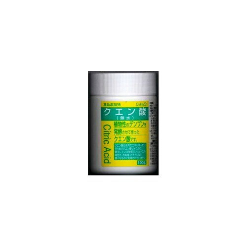 【送料込・まとめ買い×7個セット】大洋製薬 食品添加物 クエン酸 100g(4975175020152)