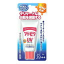 商品説明「アトピタ 保湿UVクリーム SPF29 PA++ 30g」は、ウォーターベースでやさしく塗れてきれいに落とせるベビーUVクリームです。うるおい補給成分(ラノリン脂肪酸コレステリル：保湿剤)配合、お肌の角質層に水分を補給し、たくわえることで肌荒れを防ぎます。カプセルで包んだUVカット成分を使用しているので、お肌をゴシゴシこすらずきれいに落とせます。天然成分・ヨモギエキス配合が、お肌を保湿します。紫外線吸収剤不使用・無香料・無着色・無鉱物油・ノンアルコール、パラベンフリー。SPF29、PA++。使用方法●少量ずつ手に取り、お肌にのばしてください。●日やけ止め効果を保つために2-3時間ごとにつけ直し、汗をかいたり、水遊びをされたり、タオルで拭いた後等もつけ直してください、●ご使用後は、石けん等で洗い落としてください。使用上の注意●傷やはれもの湿疹等異常がある場合はご使用にならないでください。●赤み・はれ・かゆみ・刺激等の異常があらわれた場合はご使用を中止し、皮膚科専門医等にご相談ください。そのままご使用を続けますと症状を悪化させる場合があります。●目に入らないよう注意し、入ったときはすぐに洗い流してください。●乳幼児の手の届かないところに保管してください。●高温や直射日光のあたる場所をさけて保管してください。●チューブから出すとき、吐出部分を下にしてキャップを開けた際に垂れることや、強く押した際一気に出ることがありますのでご注意ください。●衣服についた場合は洗濯表示にしたがって洗濯してください。素材によっては落ちない可能性もありますので、ご使用に際してはご注意ください。全成分水、シクロペンタシロキサン、BG、酸化チタン(UVカット成分)、ジメチコン、ステアリン酸ソルビタン、イソステアリン酸PEG-60グリセリル、酸化亜鉛(UVカット成分)、ラウリルPEG-9ポリジメチルシロキシエチルジメチコン、ラノリン脂肪酸コレステリル、ヨモギエキス、ベヘニルアルコール、PCAジメチコン、含水シリカ、ハイドロゲンジメチコン、フェノキシエタノール、PEG-10ジメチコン、キサンタンガム(アクリル酸ヒドロキシエチル/アクリロイルジメチルタウリンNa)コポリマー、水酸化Al、ヤシ脂肪酸スクロース、スクワラン、トコフェロール、ポリソルベート60原産国日本お問い合わせ先丹平製薬株式会社 お客様相談室：0120-500-461(9：00-17：00まで、土・日・祝日を除く)大阪府茨木市宿久庄2丁目7番6号ブランド：アトピタ発売元：丹平製薬 内容量：30gJANコード：　4987133014660[アトピタ]化粧品[日焼け止め ベビー用]発売元、製造元、輸入元又は販売元：丹平製薬原産国：日本区分：化粧品広告文責：アットライフ株式会社TEL 050-3196-1510※商品パッケージは変更の場合あり。メーカー欠品または完売の際、キャンセルをお願いすることがあります。ご了承ください。