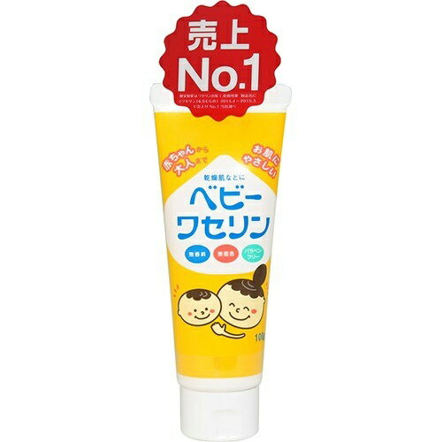 【送料込・まとめ買い×7個セット】健栄製薬 ベビーワセリン 100g 売上No.1そのまま適量を皮ふ、口唇に塗布してお使いください。