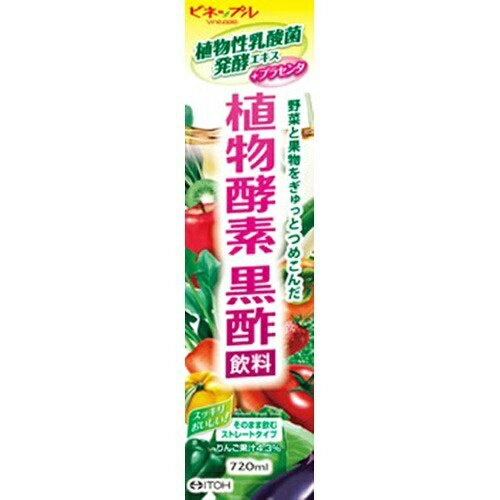 井藤漢方製薬 ビネップル 植物酵素黒酢飲料 720ml