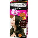 【送料込・まとめ買い×7個セット】花王 ブローネ 泡カラー 7 黒みのダークブラウン 108ml