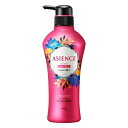 【送料込・まとめ買い×4個セット】花王 アジエンス ふんわり弾力タイプ シャンプー ポンプ 450ml