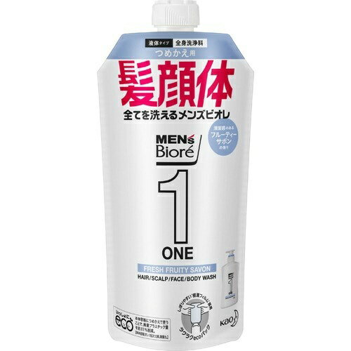 花王 メンズビオレ ONE オールインワン全身洗浄料 フルー