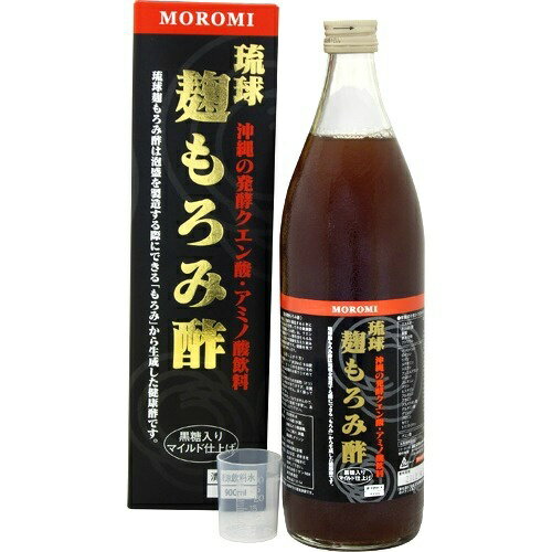 【送料込・まとめ買い×6個セット】ユニマットリケン 琉球 麹もろみ酢 900ml 1