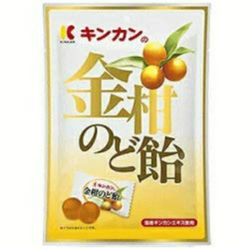 【送料込・まとめ買い×2個セット】キンカン 金柑のど飴 80g