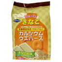 商品名：中薬 カルシウムウエハース きなこ 12枚入内容量：12枚入JANコード：4950233477116発売元、製造元、輸入元又は販売元：中薬原産国：日本区分：栄養機能食品(栄養成分:カルシウム)商品番号：103-4950233477116商品説明：カルシウムの栄養機能食品です。カルシウムは、骨や歯の形成に必要な栄養素です。本品1枚で牛乳1本分のカルシウムが補給できます。きなこ風味のクリームサンドウエハースです。朝食や3時のおやつのお供に。*本品は、特定保健用食品とは異なり、厚生労働省の個別審査を受けたものではありません。*多量摂取により疫病が治癒したり、より健康が増進するものではありません。1日の摂取目安量を守ってください。*食生活は、主食、主菜、副菜を基本に、食事のバランスを。【栄養成分(栄養機能食品)】：カルシウム【原材料】：・原材料名：小麦粉、ショートニング、ぶどう糖、きなこ、粉糖、デキストリン、乳糖、澱粉、コーンスターチ、植物油脂、大豆胚芽抽出物(イソフラボン含有)、貝カルシウム、着色料(カラメル)、乳化剤、香料、膨張剤、(原材料の一部に乳成分、大豆を含む)・栄養成分表示／1枚(約7g)あたり：エネルギー 32kcaL、たんぱく質 0.4g、脂質 1.5g、炭水化物 4.1g、ナトリウム 3mg、カルシウム 212mg(1日当りの栄養素等表示基準に占める割合：60％) 広告文責：アットライフ株式会社TEL 050-3196-1510 ※商品パッケージは変更の場合あり。メーカー欠品または完売の際、キャンセルをお願いすることがあります。ご了承ください。