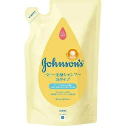 【送料込・まとめ買い×6個セット】ジョンソン・エンド・ジョンソン ベビー全身シャンプー 泡タイプ 詰替用 350ml