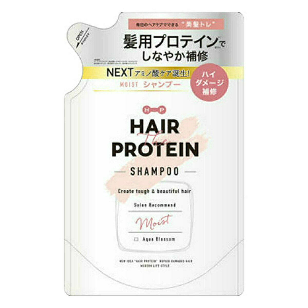 コスメテックスローランド ヘアザプロテイン モイストシャンプー レフィル 400ml