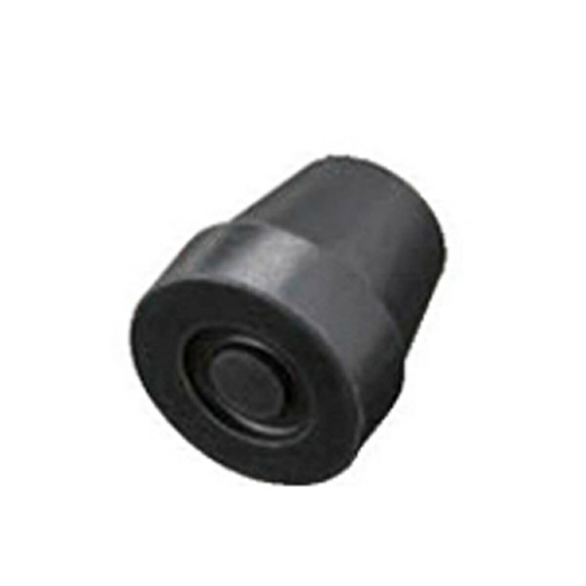 ケイ・ホスピア 杖先ゴム ポケットステッキ用 黒 12φ