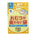 【送料込・まとめ買い×5個セット】クリロン化成 おむつが臭わない袋 大人用 L 15枚入