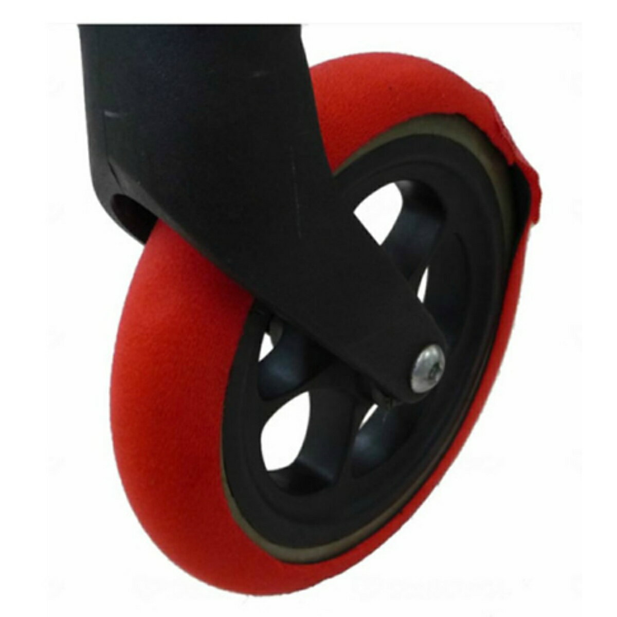 あい・あ~る・けあ 前輪用 ホイルソックス 赤 左右1組