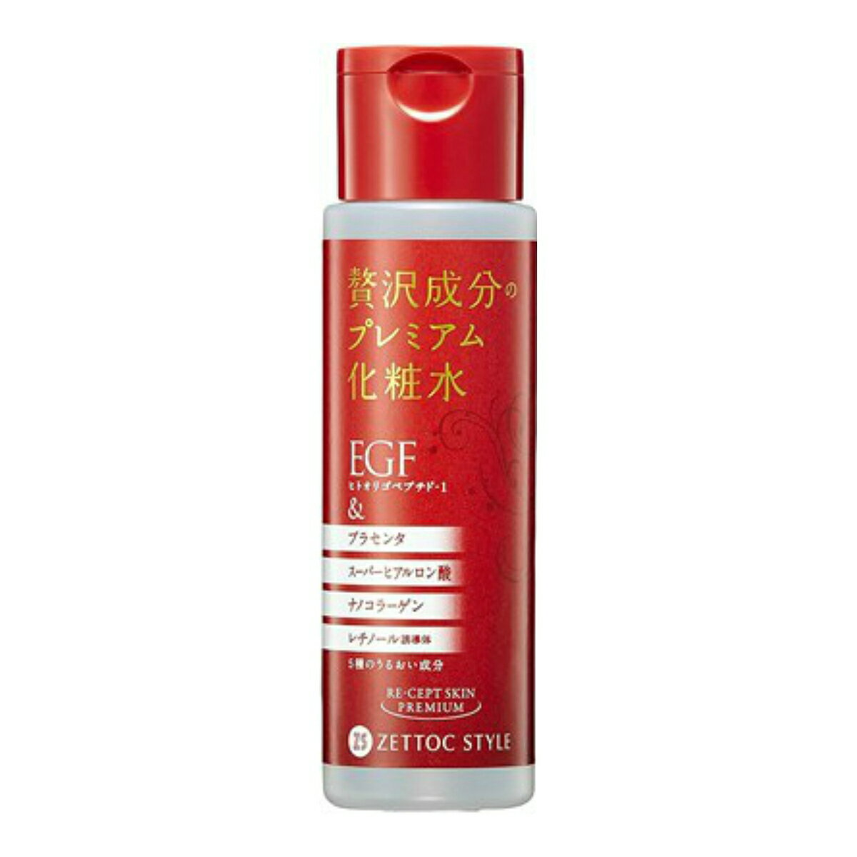 【送料込・まとめ買い×4個セット】日本ゼトック リセプト スキンプレミアム 化粧水 170ml
